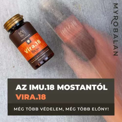 Myrobalan Vira.18 immunerősítő gyógynövény komplex kapszula 60db