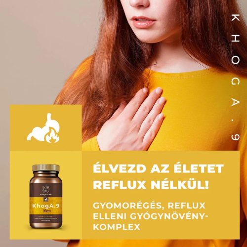 Myrobalan KhogA.9 gyomorégés, reflux elleni gyógynövény komplex kapszula 60db