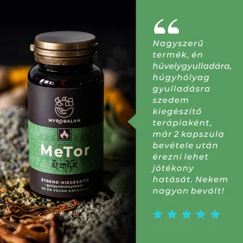 Myrobalan MeTor gyulladáscsökkentő gyógynövény komplex kapszula 60db
