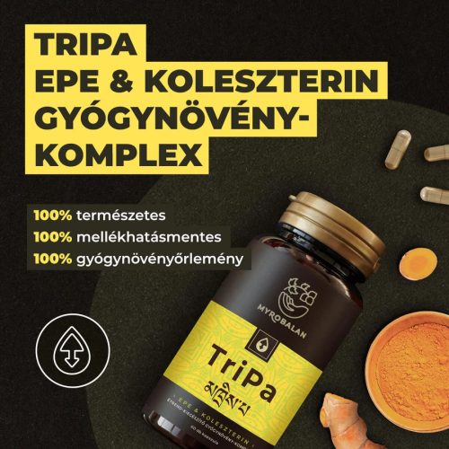 Myrobalan TriPa epe & koleszterin gyógynövény komplex kapszula 60db