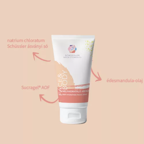 Schüssler mélyhidratáló arcradír - 75ml