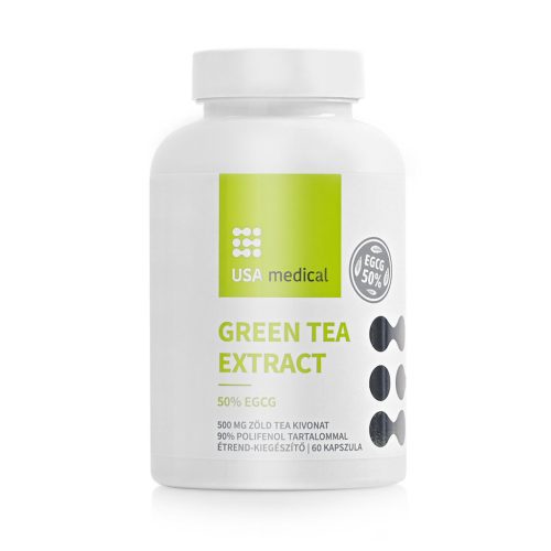 Usa Medical Zöld tea kivonat 50% EGCG tartalommal 60 db
