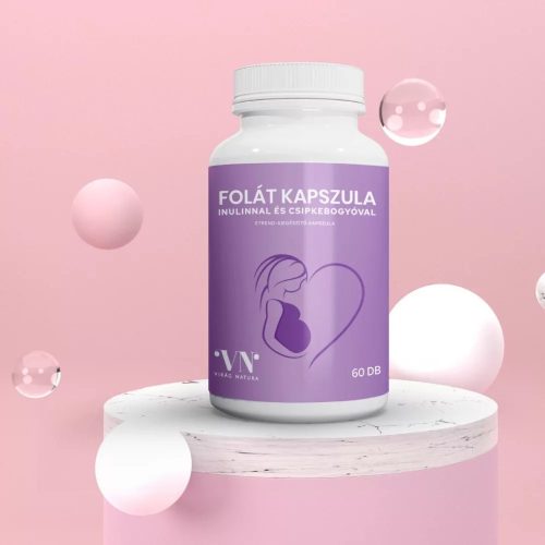 VN Folát kapszula inulinnal és csipkebogyóval 60db