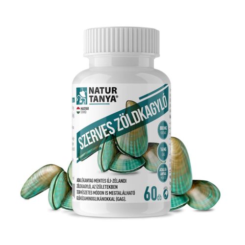 Natur Tanya® Szerves zöldkagyló kapszula 60db