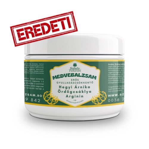 Székelyföldi Medvebalzsam – Erős gyulladáscsökkentő gél 250 ml