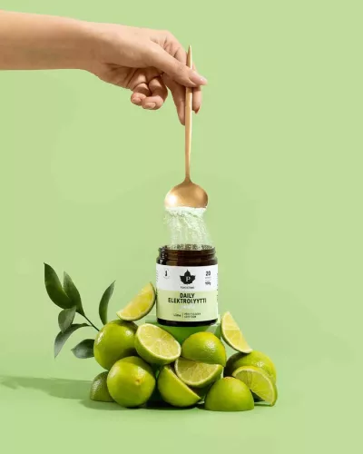 Puhdistamo Daily elektrolyytti 100g lime ízű napi elektrolit italpor