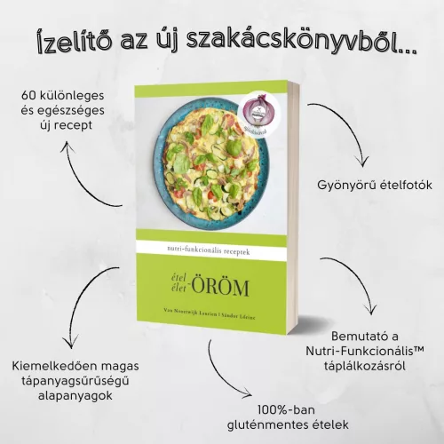 Táplálkozás-Beállítás™ Szakácskönyv 3. Ételöröm/Életöröm Nutri-Funkcionális