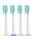 Fogkefefej Philips Sonicare elektromos fogkeféhez HX6014 - 4db - utángyártott