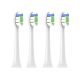 Fogkefefej Philips Sonicare elektromos fogkeféhez HX6064 - 4db - utángyártott, fehér