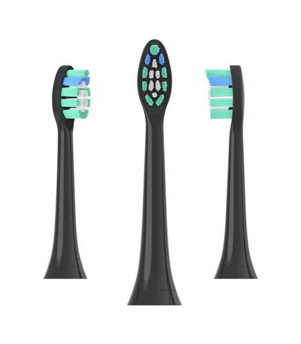 Fogkefefej Philips Sonicare elektromos fogkeféhez HX9024 - 4db - utángyártott, fekete