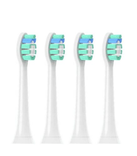 Fogkefefej Philips Sonicare elektromos fogkeféhez HX9024 - 4db - utángyártott, fehér