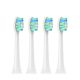 Fogkefefej Philips Sonicare elektromos fogkeféhez HX9024 - 4db - utángyártott, fehér