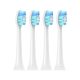 Fogkefefej Philips Sonicare elektromos fogkeféhez HX9034 - 4db - utángyártott, fehér