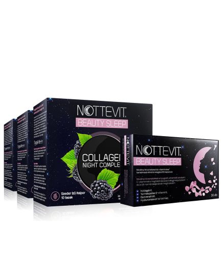 Nottevit Beauty Sleep + Collagen Night Complex 1 havi adag
