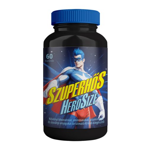 Szuperhős Hero Size méretnövelő kapszula - 60db