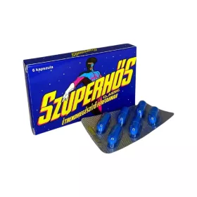 SZUPERHŐS blue - 6 DB