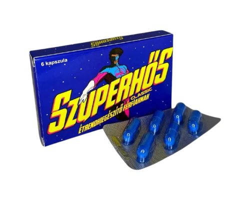 SZUPERHŐS blue - 6 DB