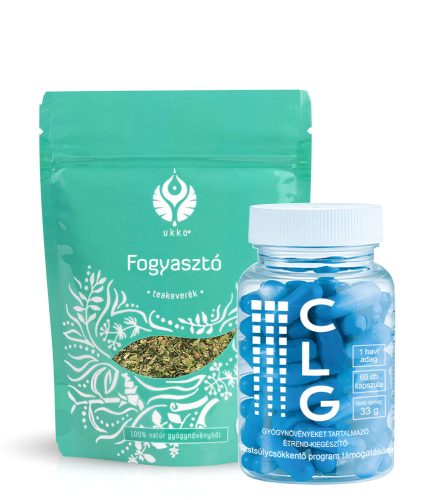CLG kapszula 60db + Ukko Fogyasztó Teakeverék 150g