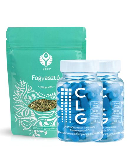 CLG kapszula 60db + Ukko Fogyasztó Teakeverék 150g