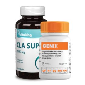 Genix + CLA fogyókúrát segítő kapszula 60+60 db