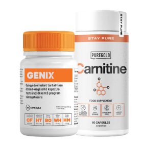 Genix fogyókúrát segítő kapszula 60 db + L-carnitine