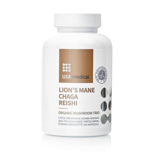 USA medical ORGANIC CHAGA gomba kivonat kapszula 60 db