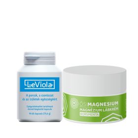 LeViola kapszula 90 db + Ősi magnézium lábkrém
