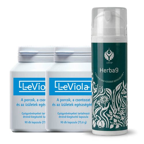 LeViola kapszula 2x90 db + Ukko Herba9 krém 150 ml