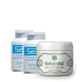 LeViola kapszula 2x90 db + Székelyföldi Mesterbalzsam