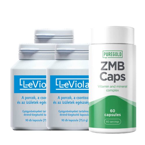 LeViola kapszula 3x90 db + ZMB porcerősítő kapszula