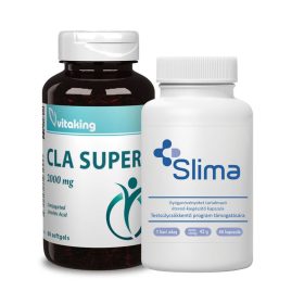 Slima + CLA étrend-kiegészítő kapszula 60+60db