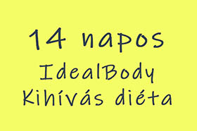 14 napos IdealBody Kihívás diéta