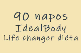 90 napos IdealBody Life changer diéta